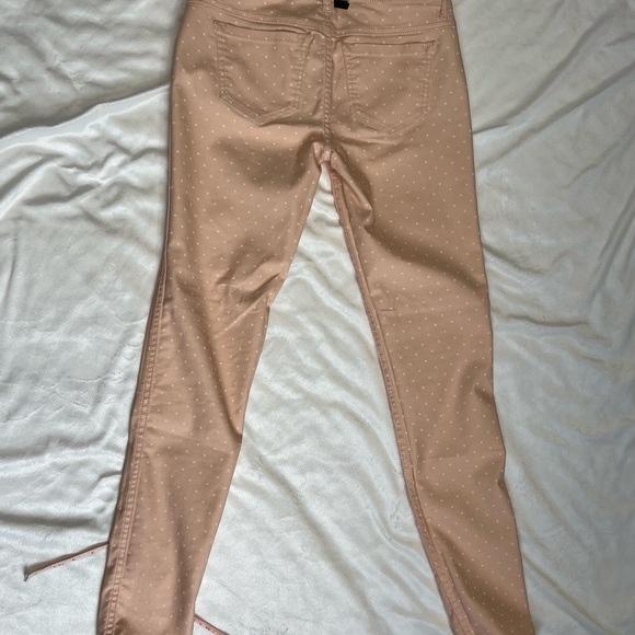 2 Faced Reversible Skinny Jeans Junior Pink Shimmer size 5 NWT - Picture 15 of 16